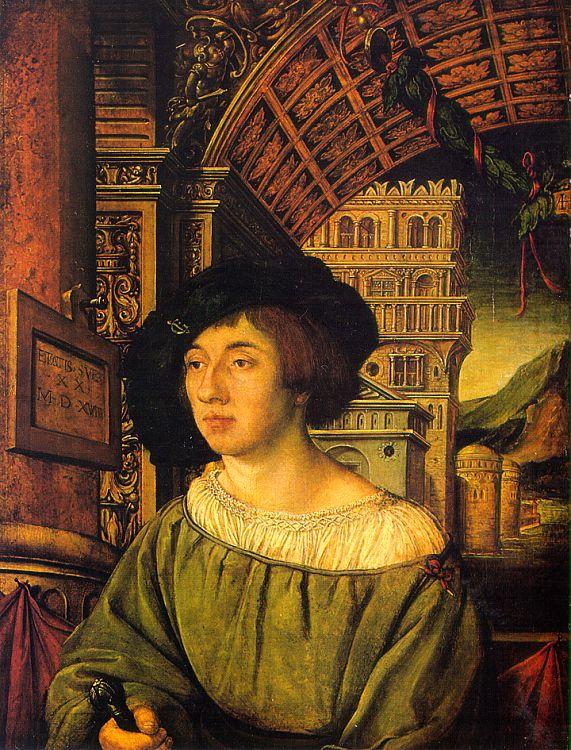 Portrait of a Young Man, Ambrosius Holbein